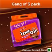 Britannia Bourbon Biscuits 5Pack