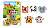 Natraj Wild-Es Erasers 5N