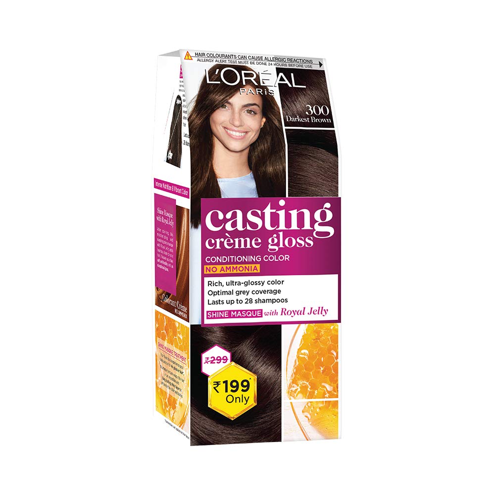 Loreal Color Darkest Brown 300