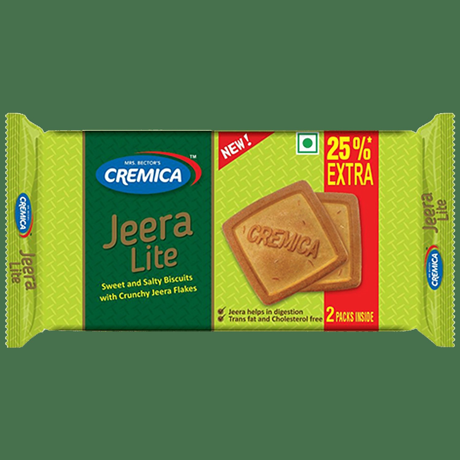 Cremica Non Stop Jeera Lite Biscuits 146g