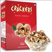 Crackers Light Quarters Walnut 250g